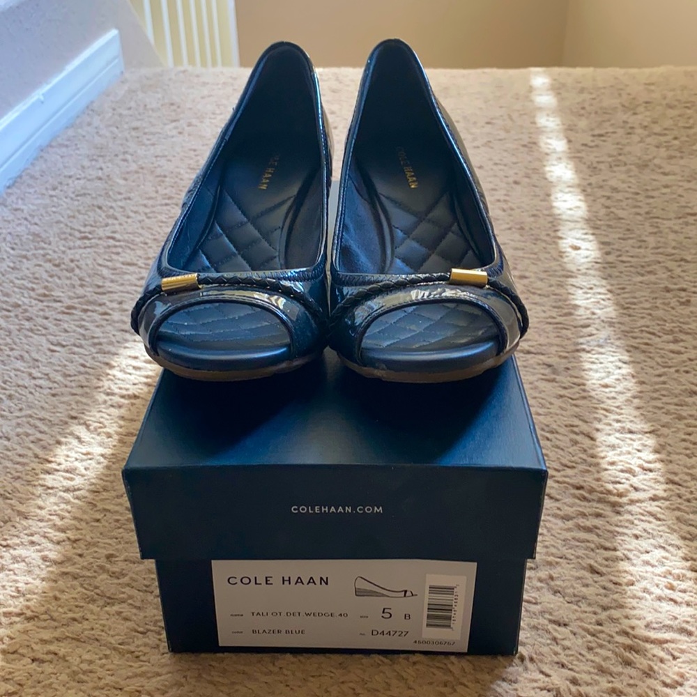 Cole Haan Tali open toed wedge
